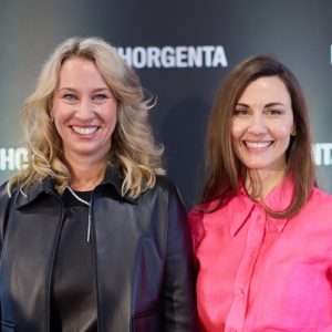 Stefanie Maendlein von der Messe München (links) und Aurelie Streit (FHH).