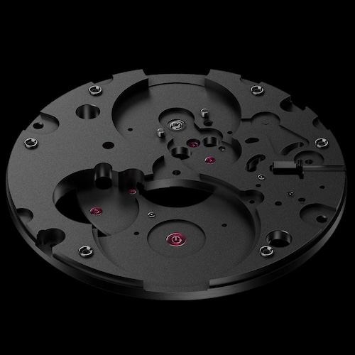 Yema CMM.10Hauptplatine Platinen und Brücken werden bei Yema in Morteau gefertigt.