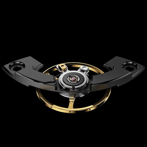 Yema CMM.10 Unruhbrücke Die Unruhbrücke mit zwei Befestigungspunkten bietet eine hohe Positionierungsgenauigkeit.