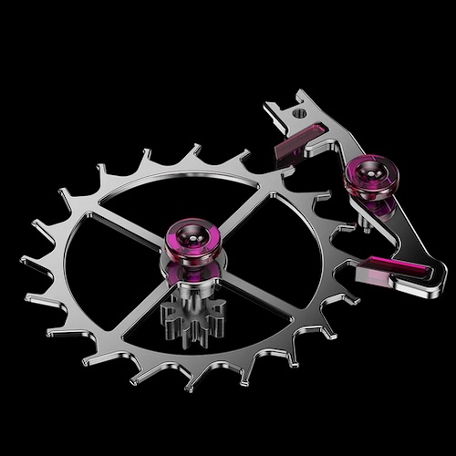 Yema CMM.10 Hemmung Die CMM.10-Hemmung reduziert die Reibung dank eines ausgeklügelten Herstellungsverfahrens.