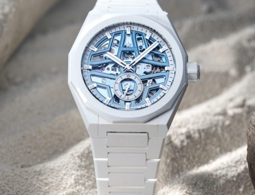 Zenith: Defy Skyline Skeleton White Surfer Ceramic