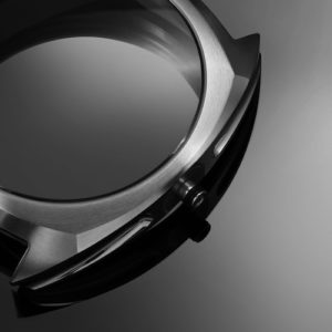 Das Gehäuse der Favre Leuba Chief Date ist kissenförmig gestaltet.