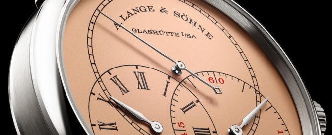 A. Lange & Söhne Richard Lange Springende Sekunde in 18K Weißgold