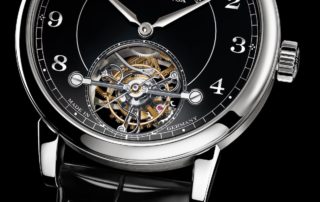 A. Lange & Söhne 1815 Tourbillon Platin mit schwarzem Emaille