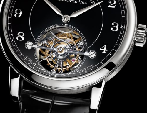 A. Lange & Söhne: 1815 Tourbillon in Platin mit schwarzem Emaille