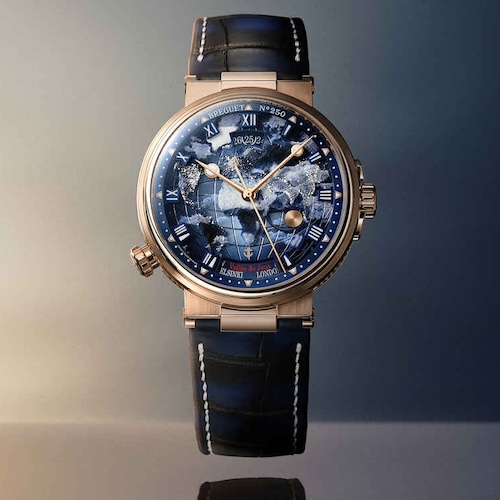 Die Breguet Marine Hora Mundi 5555 ist limitiert auf 50 Exemplare.