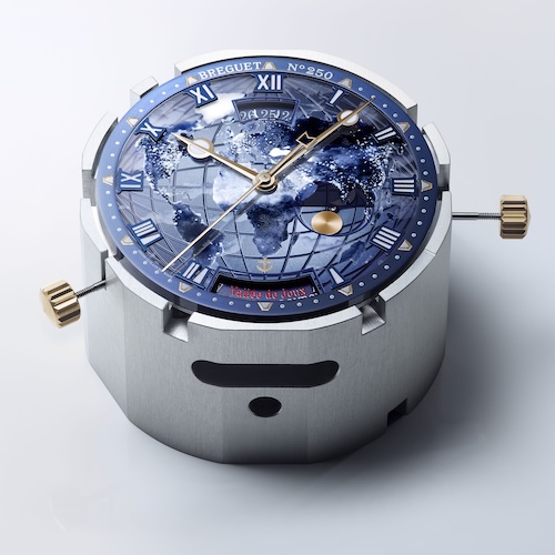 Das Breguet-Kaliber 77F1 besteht aus 384 Bauteilen.