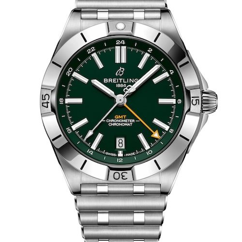 Breitling Chronomat GMT 40_13_A32398A41L1A1_US_NFL_GREEN_BAY_PACKERS Breitling Chronomat Automatic GMT 40 NFL Green Bay Packers