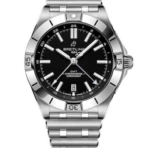 Chronomat GMT 40_13_A32398B91B1A1_US_NFL_LAS_VEGAS_RAIDERS_soldier_RGB Breitling Chronomat Automatic GMT 40 NFL Las Vegas Raiders