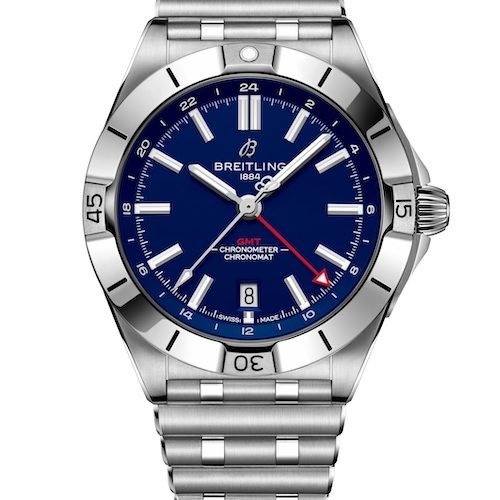 Chronomat GMT 40_13_A32398C11C1A1_US_NFL_NEW_YORK_GIANTS_soldier_RGB Breitling Chronomat Automatic GMT 40 NFL New York Giants