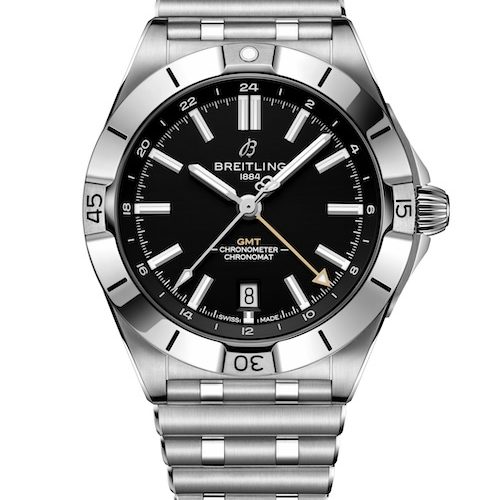 Chronomat GMT 40_13_A32398D11B1A1_US_NFL_NEW_ORLEANS_SAINTS_soldier_RGB Breitling Chronomat Automatic GMT 40 NFL New Orleans Saints