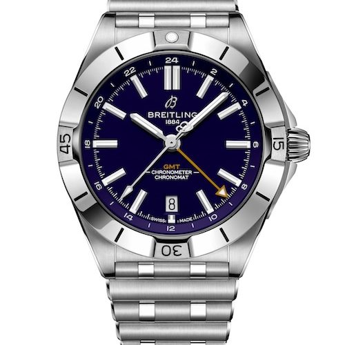 Chronomat GMT 40_13_A32398D31Q1A1_US_NFL_BALTIMORE_RAVENS_soldier_RGB Breitling Chronomat Automatic GMT 40 NFL Baltimore Ravens