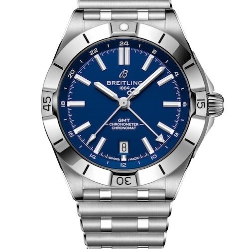 Chronomat GMT 40_13_A32398D51C1A1_US_NFL_INDIANAPOLIS_COLTS_soldier_RGB Breitling Chronomat Automatic GMT 40 NFL Indianapolis Colts