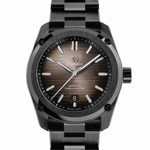 Formex Essence Ceramica Degrade Die Essence Ceramica Arctic White von Formex in der Zifferblattvariante Dégradé.