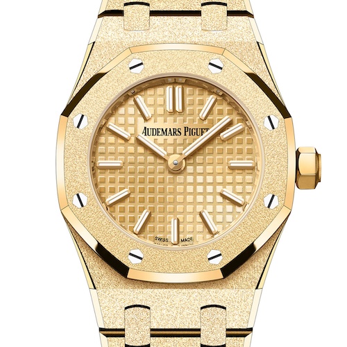 gphg2025_Audemars_Piguet_Royaloakminifrostedgoldquartz_001_448f98bace Audemars Piguet | Royal Oak Mini frosted Gold Quartz