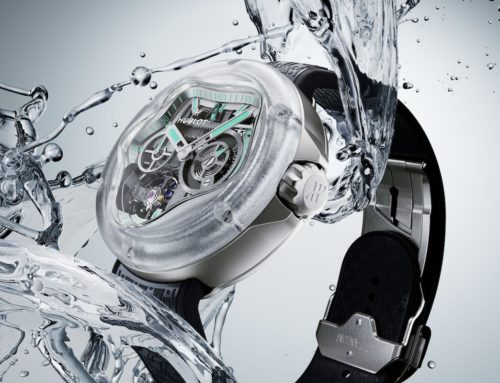 Hublot: MP-17 Meca-10 Arsham Splash Titanium Sapphire