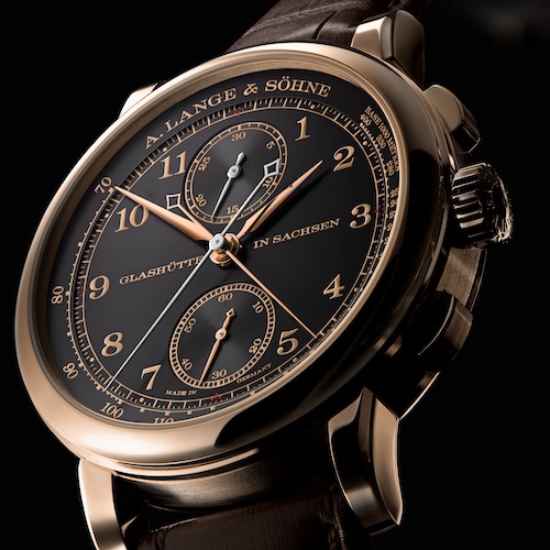 A_Lange_und_Soehne_1815-Rattrapante_Honeygold-2020 Die A. Lange & Söhne 1815 Rattrapante in Honiggold erschien zum 175. Jubiläum 2020.