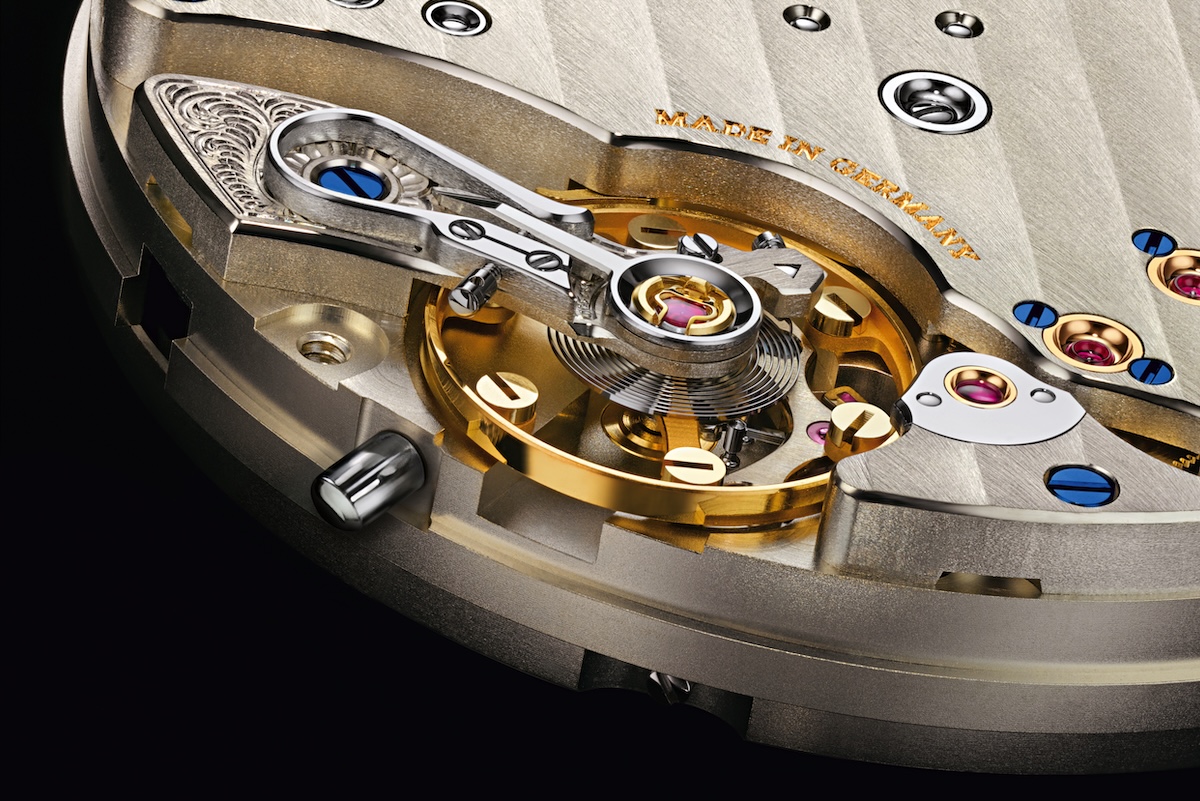 A. Lange & Söhne Kaliber L.121 mit freischwingender Unruhspirale