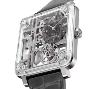 Das transparente Gehäuse ist lediglich neun Millimeter hoch.