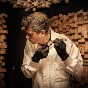 Die zwei Melodien der Grande Double Sonnerie verlangen absolute Tonreinheit und eine extreme Präzision in Sachen Timing.