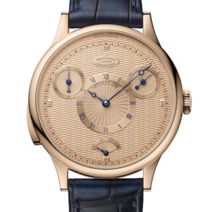 Die Breguet Classique 7225 besitzt bei zehn Uhr eine Beobachtungssekunde.