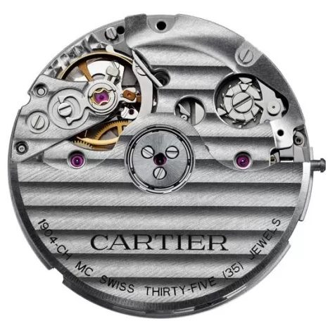Cartier 1904-CH-MC Das automatische Chronographenkaliber 1904-CH-MC von Cartier wurde 2013 erstmals präsentiert.