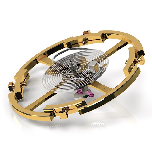 Grand Seiko 9SC5 Endkurve Die Unruhspirale des Grand Seiko 9SC5 besitzt eine gebogene Endkurve.