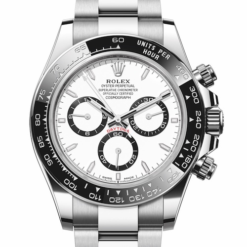 Rolex Cosmograph Daytona Seit dem Jahr 2023 kommt in der Rolex Cosmograph Daytona das Kaliber 4131 zum Einsatz.
