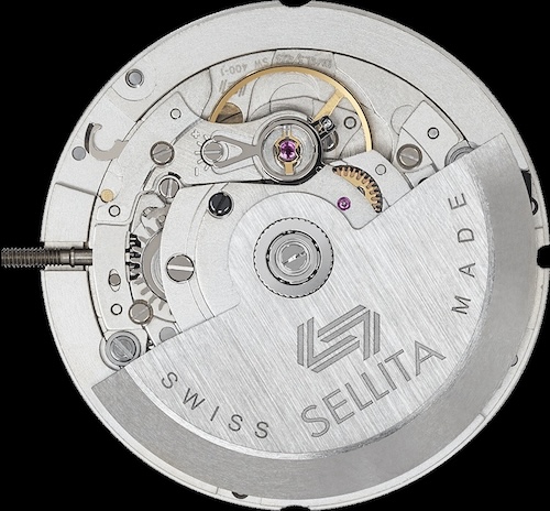 Das Sellita SW400-1 a in der einfachen Ausführung D1.