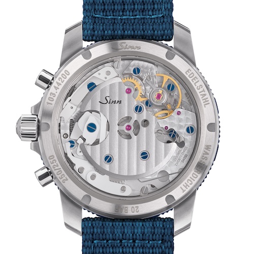 Das Chronographenwerk SW 510 M besitzt eine Nockenschaltung und eine horizontale Kupplung.