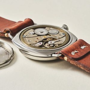 1940 fertigte Rolex Uhren in einem vergrößerten Oyster-Gehäuse für Panerai. Nur die Zifferblätter der Uhr für Taucher stammten von Panerai.