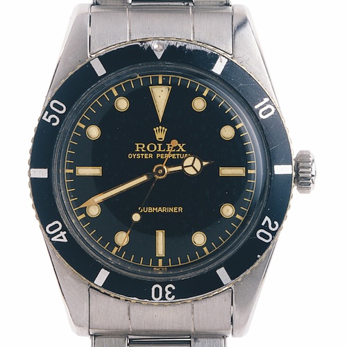 1955 – Rolex Submariner 6205 Mit der zweiten Submariner – Referenz 6205 – führte Rolex im Jahr 1955 den Mercedes-Zeiger ein.