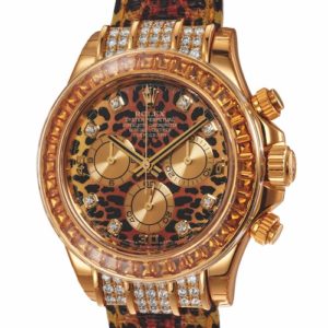 Die 2005 belächelte Daytona im Leoparden-Look blieb 15 Jahre erfolgreich in der Kollektion.