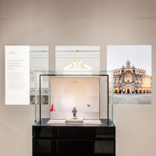 Die Geschichte der Marke wird im Erdgeschoss der Londoner Boutique erzählt.