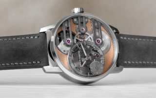 Armin Strom Gravity Equal Force Ultimate Sapphire Salmon