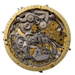 Wie andere hochkomplizierte Uhren steht die Grosse Pièce für das Établissage-System im Vallée de Joux, das verschiedene Spezialisten vereinte.