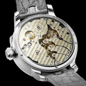 Fünf von elf technischen Patenten von Chopard wurden eigens für das Kaliber 03.08-L entwickelt.