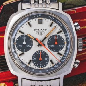 Die Heuer Camaro nahm Bezug auf den gleichnamigen Sportwagen von Chevrolet und zielte auf den amerikanischen Markt.