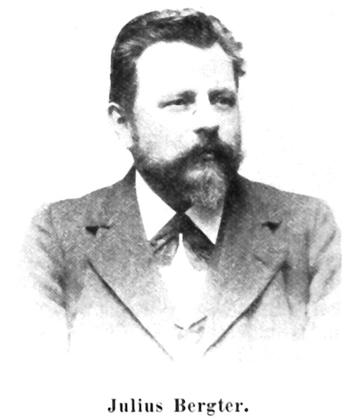 Julius Bergter war von der Gründung bis 1919 technischer Leiter von Union Glashütte.