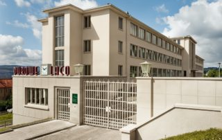 Laco Gebäude in Pforzheim im Jahr 1950