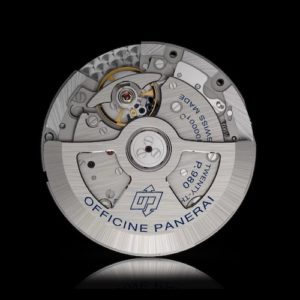 Das Panerai Kaliber P.980 bietet eine Gangautonomie von drei Tagen.