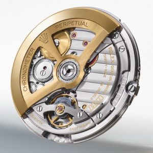 Das Rolex Kaliber 7135 arbeite mit einer Frequenz von fünf Hertz, das entspricht 36.000 Halbschwingungen in der Stunde.