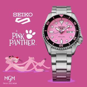 Zum Pink Panther-Modell von Seiko erscheint in 2026 auch ein neuer Film.