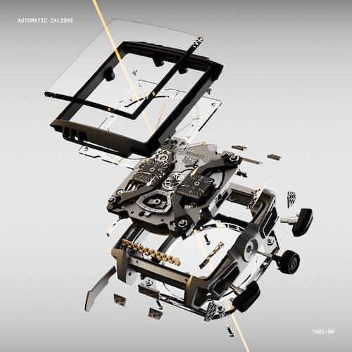 Die komplexe Gehäusekonstruktion ist in einem 3D-Druckverfahren entstanden.