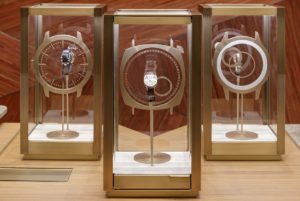 Vacheron Constantin Vitrinen in der Boutique in Kopenhagen