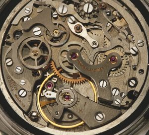 Angetrieben wurde die Heuer Camaro vom Handaufzugwerk Valjoux 72.