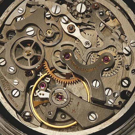 Valjoux 72 Angetrieben wurde die Heuer Camaro vom Handaufzugwerk Valjoux 72.