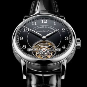 A. Lange & Söhne 1815 Tourbillon Platin Emaille Front