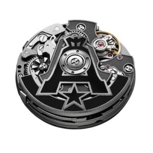 Das Angelus Kaliber A-500 stammt von La Joux-Perret, zu denen auch Angelus gehört.