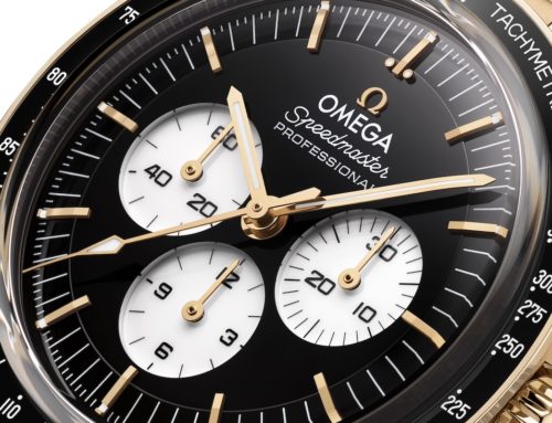 Omega: Speedmaster Moonwatch in Schwarz und Weiß